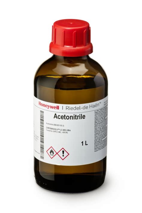 acetonitril dichte